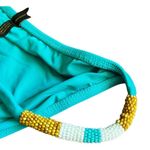 VIX Solid Ella Beaded Full Bikini Bottom nwt Size XS Photo 2