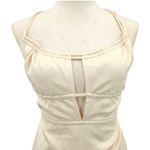 Camila Coelho CAMILA COELHO Aomi Mini Dress Cream Small $218 NWT Photo 4