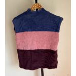 Anthropologie  Maeve Colorblock Eyelash Sweater Vest NEW Photo 2