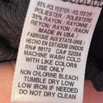 Free People  Black Flowy Tank Top Photo 3