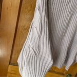 Purple/Grey Simply Vera Wang Ribbed Crew Neck Sweater Gray Photo 4