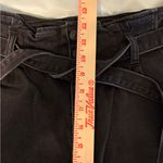 American Eagle Outfitters High Waist Black Denim Shorts Photo 4