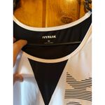 Ivy Park White & Black Athletic Tank Top Sleeveless Activewear Layered size M Photo 3