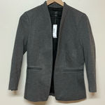 J.Crew 365 Going Out Blazer Jacket Womens 4 Gray Stretch Twill Academia NWT Photo 0