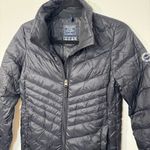 Abercrombie & Fitch Navy down packable puffer jacket Photo 1