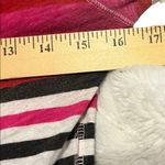 American Eagle  striped vneck long sleeve shirt size medium Photo 7