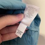 J.Jill Blue Lightweight Quilted Zippered Down Vest Photo 7