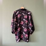 Agent Provocateur Damsella Silk Robe Kimono Spider Black Size M Photo 4