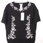 Little White Lies Embroidered Sweater top in XS Black Photo 2