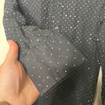 Generation Love MARC CRYSTAL Button down SHIRT in black Sz S Photo 7