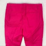 Willi Smith Willi Smith Womens Pants Size 2 Pink Stretch Mid Rise Slim Leg Cropped Pockets Photo 6