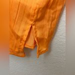 Vince Camuto  NWT Vibrant Orange Fizz Pleated Blouse Size‎ XXL Photo 8