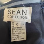 Sean Collection Strapless Sweetheart Cut Crystal Short Ruffle Homecoming Dress Photo 13