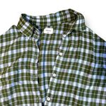 Wilfred Aritzia  Free Plaid Button Down Shirt Blue and Green Size Small Photo 1