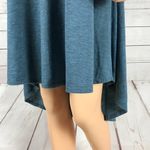 LuLaRoe Teal Spacedye Casual T-Shirt Dress XS Photo 3