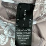 Anthropologie  Allfenix Lyla Floral Leggings Taupe Pink Small Photo 6