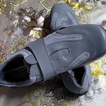 Dr. Scholls  Womens 10 W Slip On Leather Comfort Gray Shoes orthopedic Insoles Photo 4