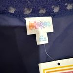 LuLaRoe NWT Kimono Cardigan Navy Blue Lace Trim Open Front XL Lightweight Boho Photo 2