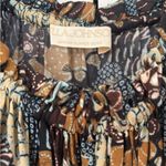 Ulla Johnson Cari Coverup Batik Size Small Maxi Dress Tassel Shoulder Ties Beach Photo 11