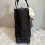 Coach Vintage y2k Black Hampton Canvas Tote Photo 3