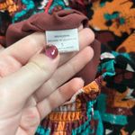 Josie by Josie Natori RTW Spring 2019 Boho Skirt Brown Teal Multi Maxi Size S Photo 5