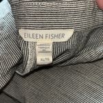 Eileen Fisher Eileen Fisher Organic Cotton Linen Ticking Striped Jumpsuit Wide Leg Cropped XL Photo 2