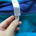 LUCY POWERMAX BLUE CAPRI LEGGINGS WOMENS SIZE M‎ ATHLETIC YOGA RUNNING Size M Photo 6