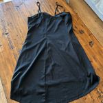 Tripp NYC  black large slip dress higher in Front adjustable straps goth like new Photo 1