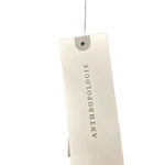 Anthropologie Haida Peasant Top Sheer Ruffle Paisley Print Blue Teal Size XS Photo 7