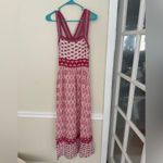 Faherty Pink and Cream Textured Fabric Photo 0