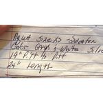 AQUA Cashmere Shirttail Hem Layered Look Cashmere Sweater Size XS Flannel Gray Photo 9