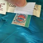 Vintage Lilli Ann Turquoise Ultrasuede ILGWU Union Made Midi Skirt NWT Blue Size 10 Photo 3