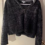 TJ Maxx Gray Sherpa Jacket Photo 0