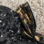 Disney  black leopard bow Minnie ears headband Photo 2