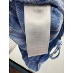 Talbots  Size 12 Linen Blend Shorts Drawstring Waist Blue Casual Coastal Preppy Photo 5