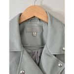 BLANK NYC Moto Jacket Size Medium Vegan Leather Play Act Semi-Fit NEW Photo 4