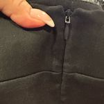 Maje Anthro black wool blend mini skirt with tulle mesh hemline size 38 medium Photo 10