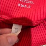 Carbon 38 Ribbed 7/8 Leggings Red Size XS Photo 2