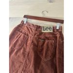 Lee Vintage 80s Jeans Corduroy Skirt Union Made Size M / 6 Classic Americana Photo 4