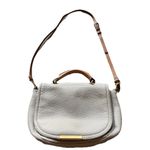 Marc by Marc Jacobs  Classic Natasha Crossbody Bag White Cream Pebbled Leather Photo 0