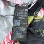 Guess  Floral Baby Doll Tee Cotton Tshirt Sequins Roses Size Medium Y2K Photo 3