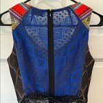 Byron Lars Gramercy Embroidered Tapestry Pencil Dress w/ Woven Belt Photo 11