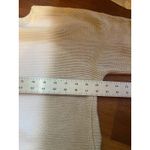 J. Jill Sweater Ombre Taupe/ White Knit Short Sleeve Cotton V Photo 6