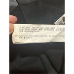 ZARA  black faux leather mini skirt with bow detail sz M Photo 6