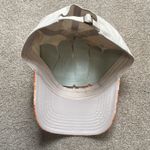 Keep Growing Orange Floral Canvas Adjustable Hat Photo 2