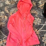 Aerie  bright pink zip up hoodie Photo 0