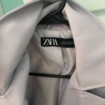 ZARA lilac Leather Jacket Photo 3