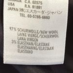 Escada Fitted Black Jacket with Chiffon Floral Fringe Sz 44 / 10 US Photo 6