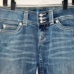 Sang Real by Miss Me Stylish Blue Boot Cut Jeans for Women size 30 EUC Photo 5