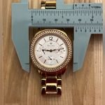 Bulova  Ladies Watch Rose Gold-Tone White Silvery Dial Day Date Quartz 97N101 Photo 10